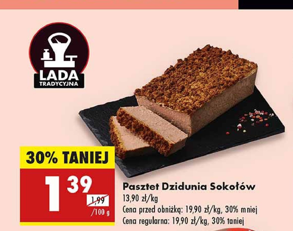 Pasztet dzidunia Sokołów promocja w Biedronka