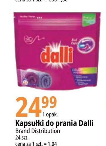 Kapsu艂ki do prania kolorowego DALLI FEELINGS promocja