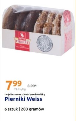 Pierniki z nadzieniem owocowym O la la! promocja w Action