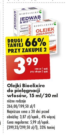 Jedwab z witaminą a Bioelixire promocja