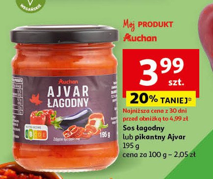 Ajvar pikantny Auchan promocja