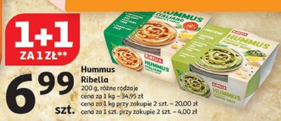 Hummus Ribella promocja w Auchan