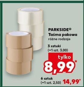 Taśmy izolacyjne Parkside promocja