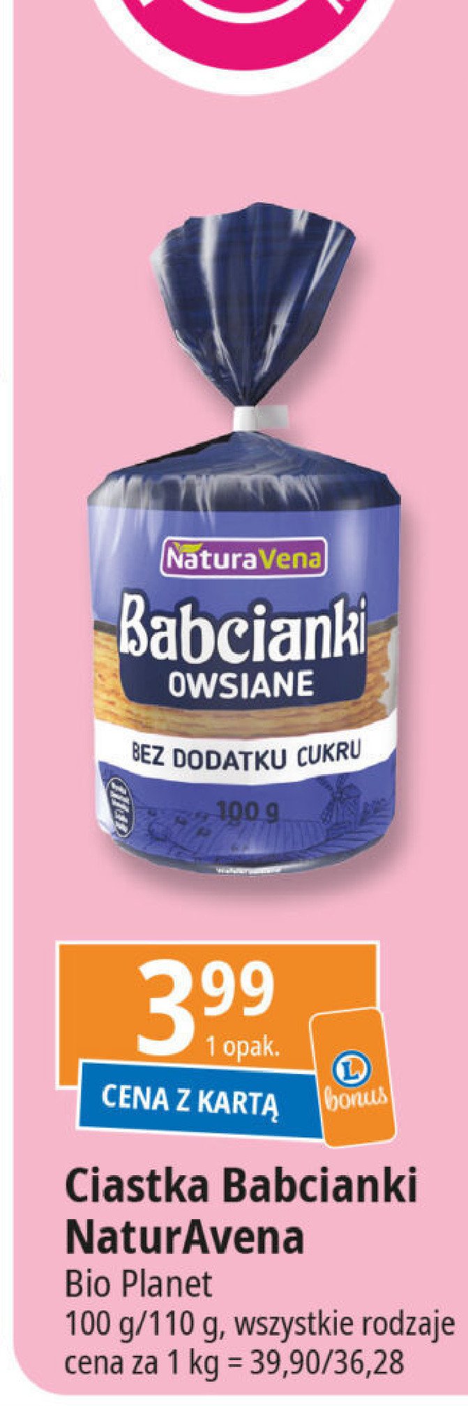 Babciniaki owsiane Naturavena promocja