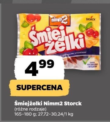 Śmiejżelki Nimm2, różne rodzaje promocja w Netto