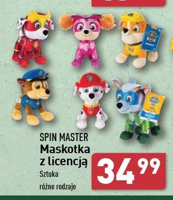 Maskotka mini psi patrol skye Spin master promocja w Aldi