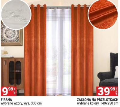 Firana, wybrane wzory, wys. 300 cm promocja w Merkury Market