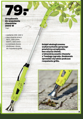 Palnik do wypalania chwast贸w promocja