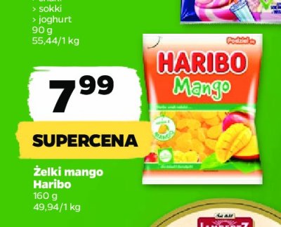 Żelki mango Haribo promocja