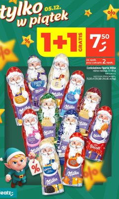 Czekoladowa figurka Milka White Magic 61-95 g promocja w Dealz