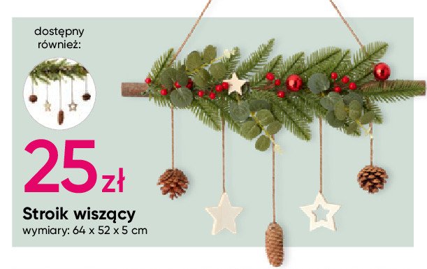 Stroik wiszący 64 x 52 x 5 cm promocja