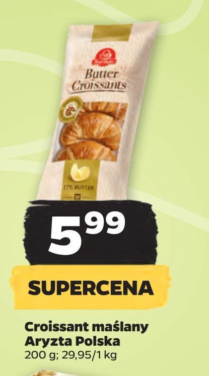 Croissant maślany Bread basket promocja