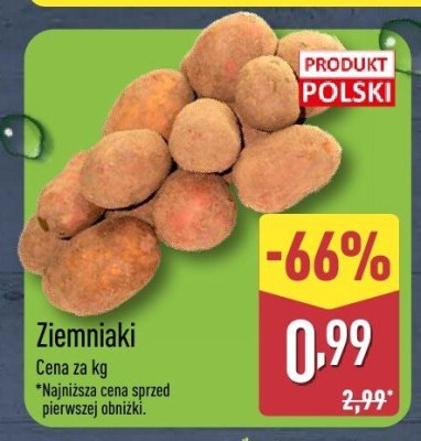 Ziemniaki Jakość z natury carrefour promocja w Aldi