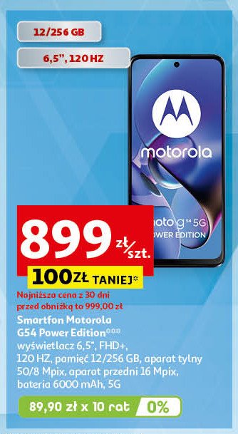 Smartfon g54 Motorola promocja