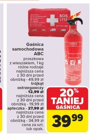 Apteczka promocja w Carrefour