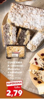 Ciasto makowiec z bakalaliami promocja w Kaufland