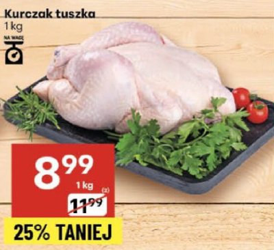 Kurczak tuszka promocja w Delikatesy Centrum