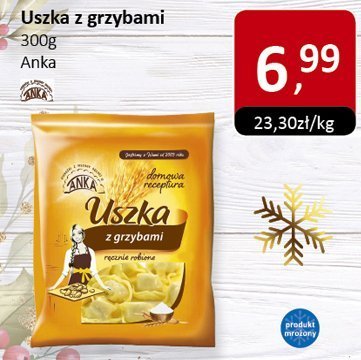 Uszka z grzybami Anka promocja w Market Point