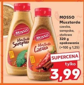 Musztarda czeska Mosso promocja