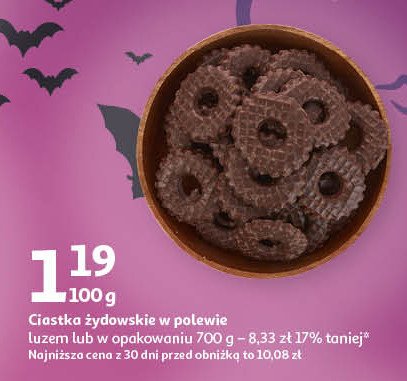 Ciastka żydowskie w polewie promocja