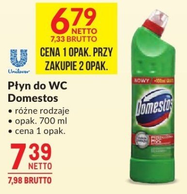 Płyn do WC Domestos promocja w Makro