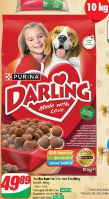 Karma dla psa mi臋so-warzywa Purina darling promocja