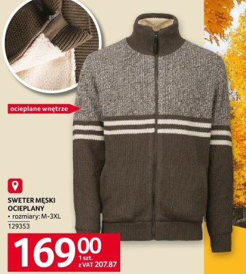 Sweter m臋ski promocja w Selgros