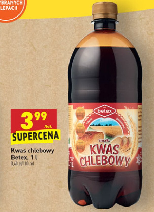 Kwas chlebowy Betex promocja