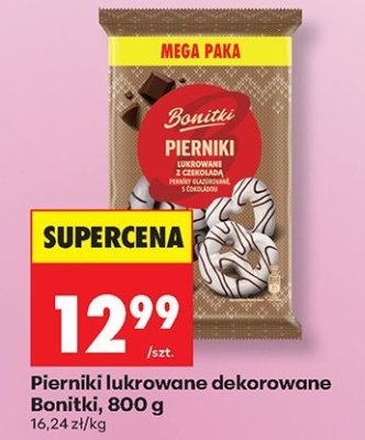 Pierniki lukrowane dekorowane Bonitki, 800 g promocja w Biedronka