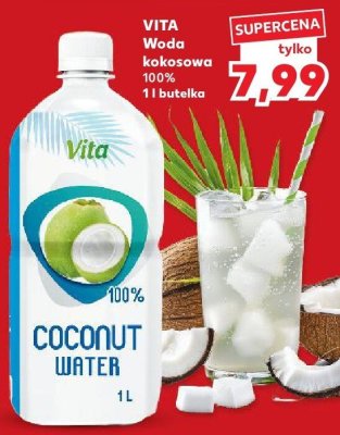 Woda kokosowa 100% promocja w Kaufland