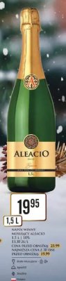 Napój winny musujący Aleacio 1.5 L | 10% promocja w Dino