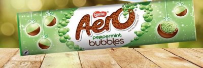Tuby ze słodyczami Aero Peppermint Bubbles promocja w Dealz