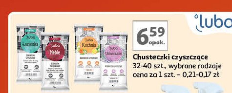 Chusteczki czyszczące do mebli Luba promocja