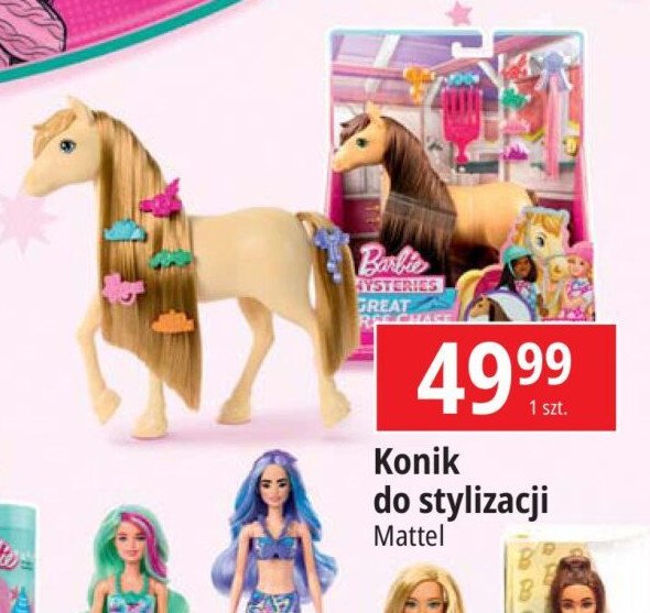 Koń do stylizacji Barbie promocja