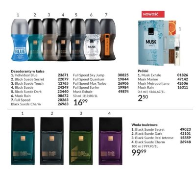 Próbki Musk Exhale promocja w AVON