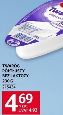 Twaróg półtłusty promocja w Selgros