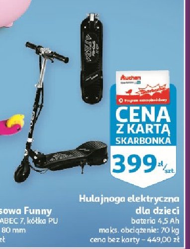 Hulajnoga atira czarna Spokey promocja