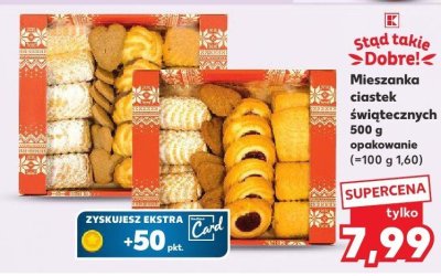 Mieszanka ciastek świątecznych promocja w Kaufland