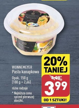 Pasta kanapkowa jajeczna ze szczypiorkiem Wonnemeyer feinkost promocja