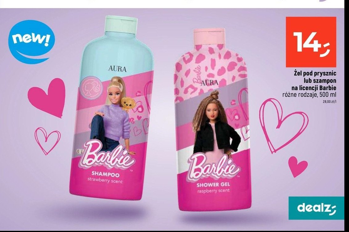 Żel pod prysznic barbie promocja