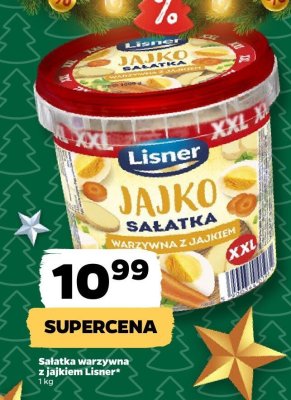 Sałatka warzywna z jajkiem 1 kg promocja w Netto