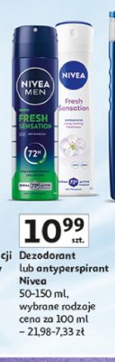 Antyperspirant Nivea men fresh sensation promocja