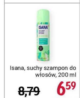 Szampon suchy do włosów Isana hair professional promocja