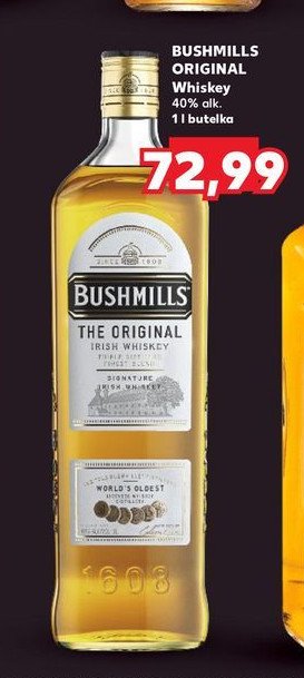 Whiskey Bushmills original promocja w Kaufland