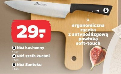 Nóż Santoku Gerlach promocja w Netto