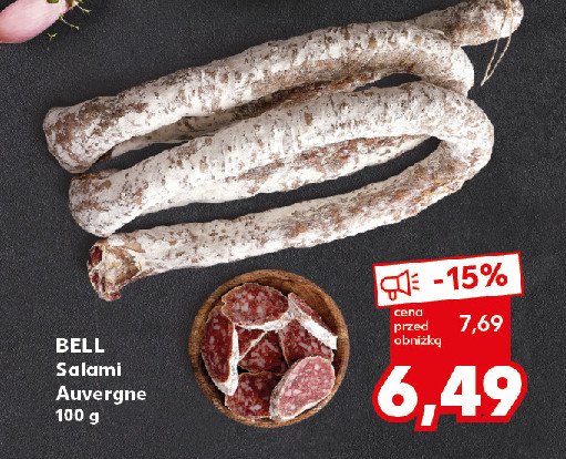 Salami auvergne Bell promocja w Kaufland