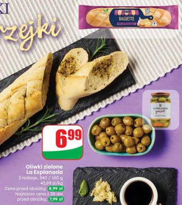 Bagietka z masłem i czosnkiem Aryzta Polska promocja w Dino