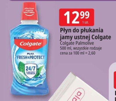Płyn do płukania jamy ustnej Colgate Palmolive promocja w Leclerc