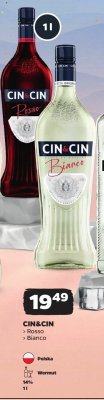 Wermut CIN&CIN Rosso promocja w Netto