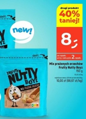 Mix prażonych orzechów Frutty Nutty Boyz promocja w Dealz